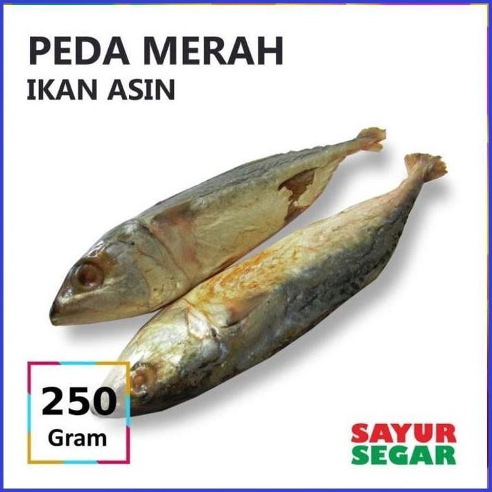 

IKAN ASIN PEDA MERAH [250G]
