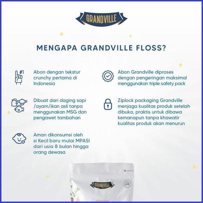 

GRANDVILLE ABON AYAM CRUNCHY DOUBLE PACK MIX VARIANT - NON MSG GLUTEN FREE