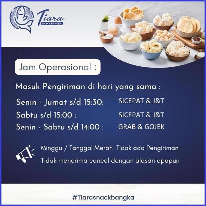 

KEMPLANG KERUPUK PANGGANG BANTET SUPER ASLI IKAN TENGGIRI BY TIARA SNACK BANGKA CEMILAN FOOD