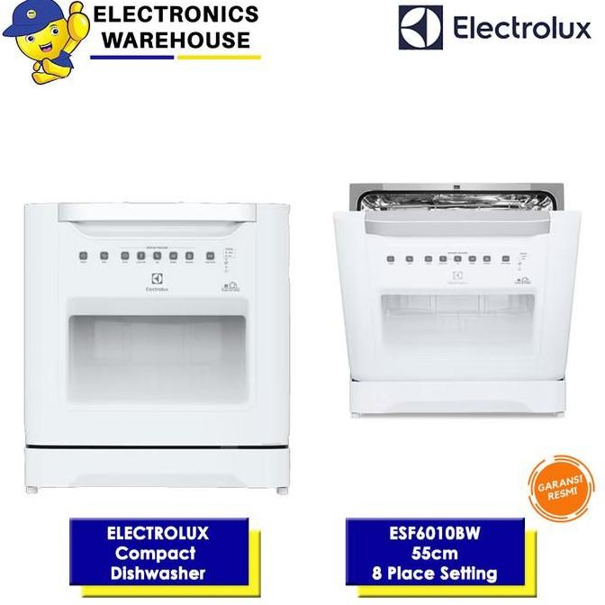 ELECTROLUX ESF6010BW DISHWASHER / MESIN CUCI PIRING