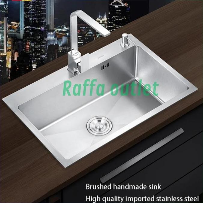 kitchen sink/bak cuci piring thsink 6045/sink stainless