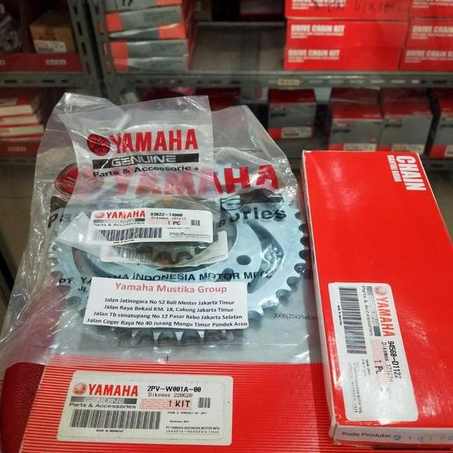 Gear Set Jupiter Mx King Rantai Set Jupiter Mx King Yamaha