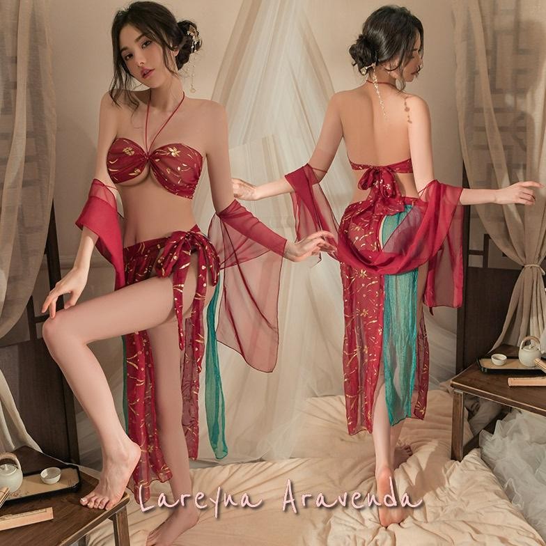 Set Lingerie Fantasy Malam Kostum Penari India Arabian LG635 kesayangan69