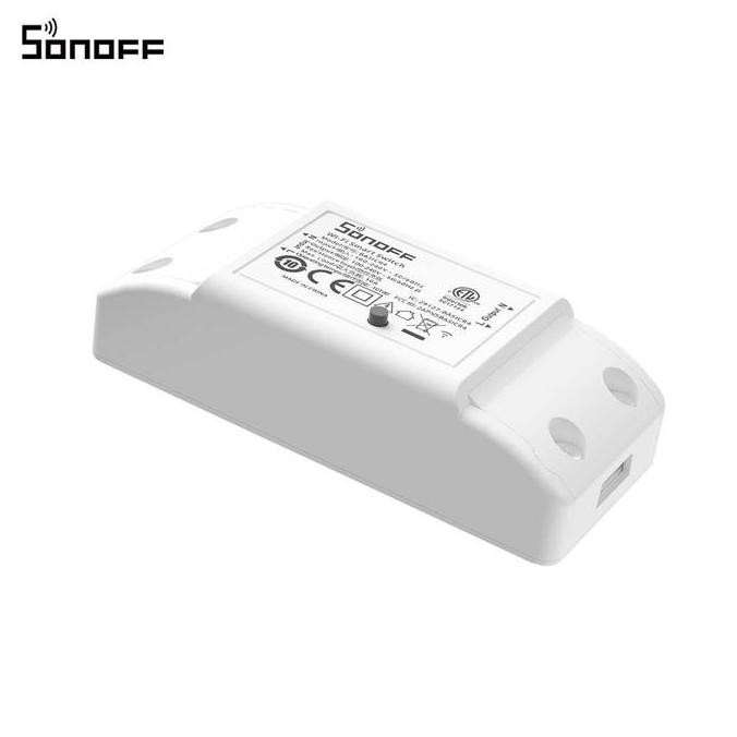 SONOFF SMART SWITCH BASIC R4 SMART BREAKER WIRELESS 10A SMART HOME ORIGINAL DAN TERPERCAYA