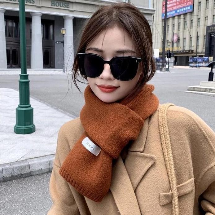 Syal rajut korea Syal winter syal musim dingin Syal leher auntum Scraft winter syal knit