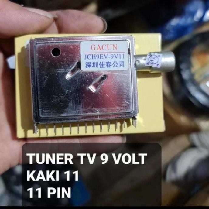 TUNER CANEL SIARAN TV 11 6 2 2 3 1 5 7 1 1 2 11 P PIN KAKI 5V 9V 12V