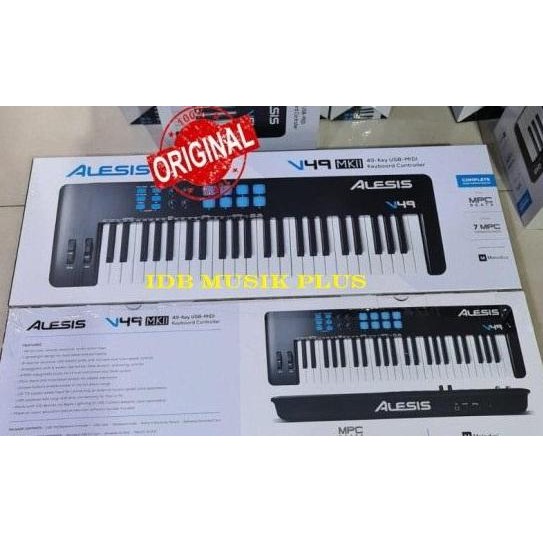 New  Keyboard Controller Alesis V49 V 49 Garansi Resmi