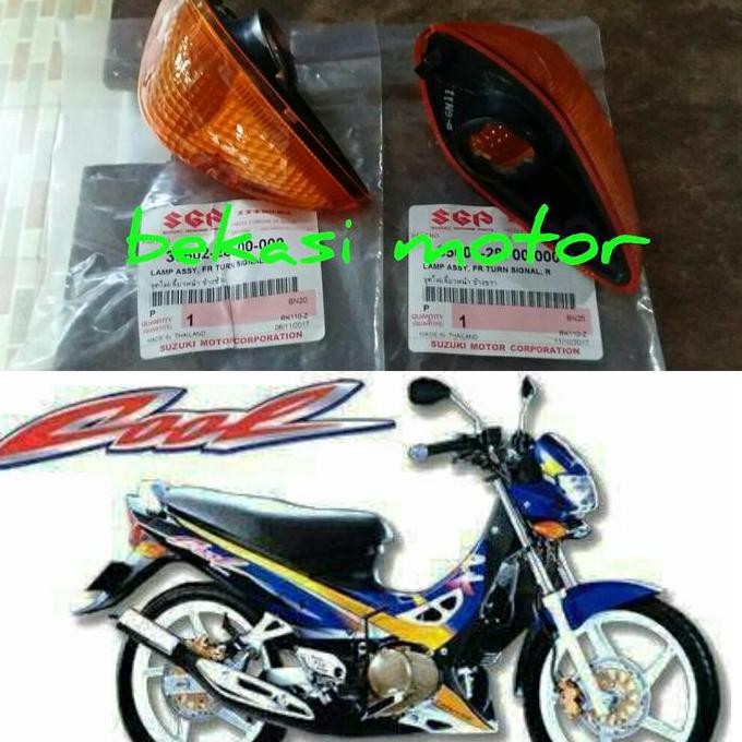 Promo sign sen sein suzuki RK COOL sepasang original COD