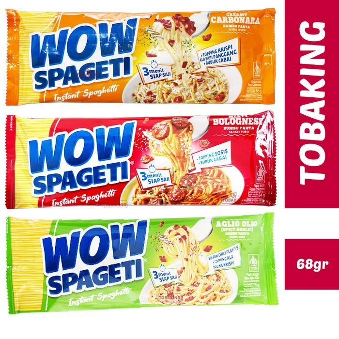 

DD Wow Spageti Bolognese Carbonara Aglio Spaghetti Instan Mie