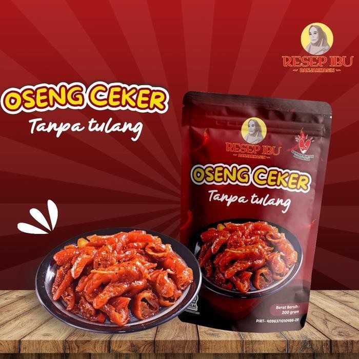 

DD 1 PACK OSENG CEKER TANPA TULANG RESEPIBUBANJARMASIN MAKANAN INSTAN KEMASAN POUCH