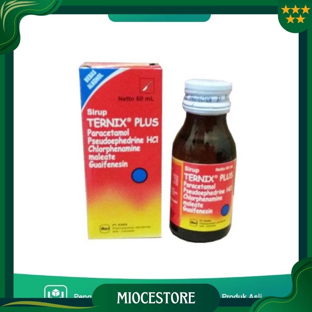 

Ternix Plus Syrup 60Ml Promo Puncak