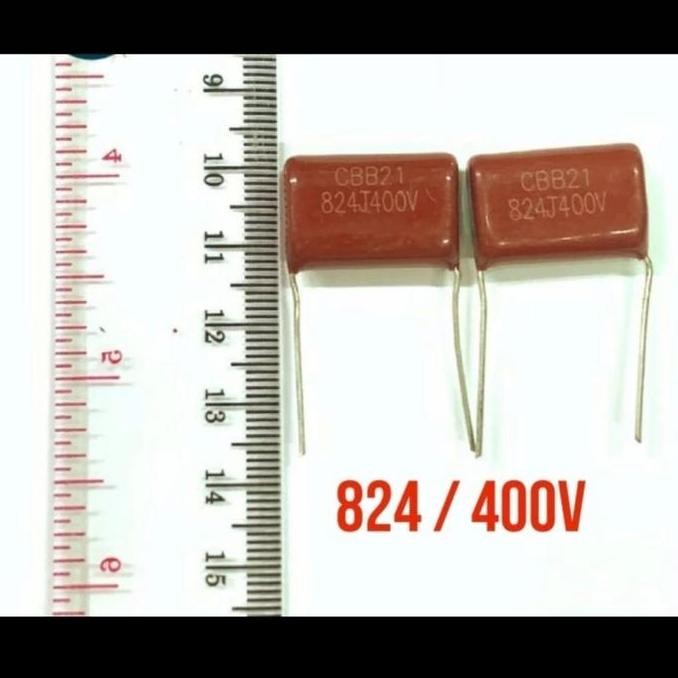 CAPASITOR 824 820NANO 400V 400VOLT 0.82UF 400V