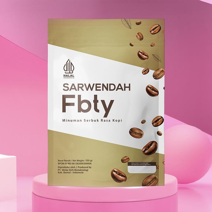 

DD [ 150 gr ] SARWENDAH FBTY minuman serbuk kopi rasa BPOM