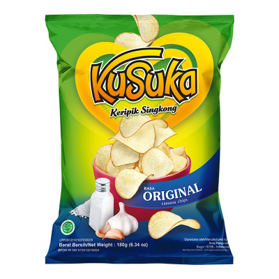 

KuSuka Keripik Singkong Original 180 g