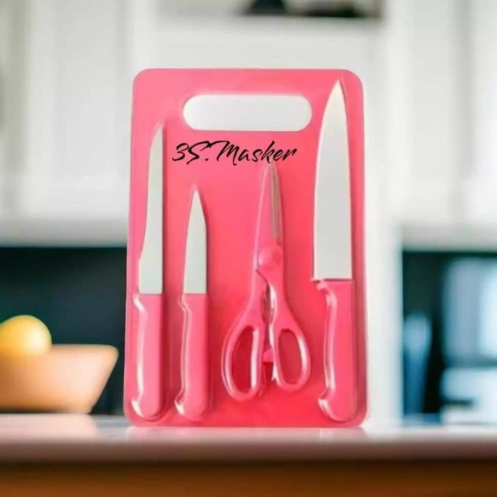 Bisa Cod Claiydream Talenan Pisau 5 In 1 Kualitas Tinggi Dan Paket Hemat Viral Souvenir Murah ||