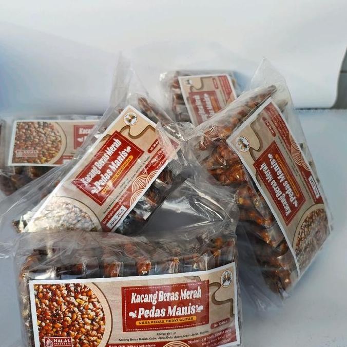 

Kacang Otok Pedes Manis (50 Pcs) Camilan Jadul Snacks Cemilan Makanan Food Keripik Allshop