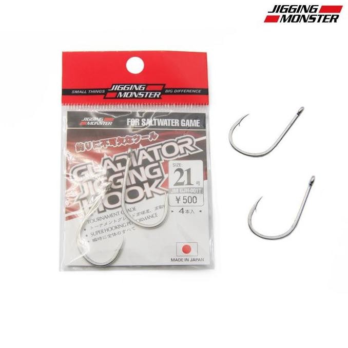 Jigging Monster Gladiator Jigging Hook GJH-001T Kail Pancing Laut