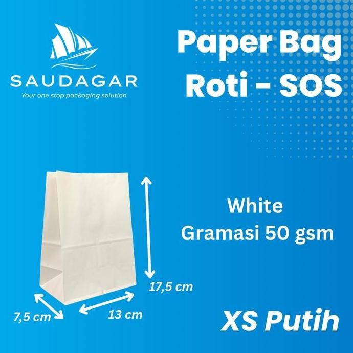 

Paper Bag Roti / Kantong Kertas Makanan Sos Allshop