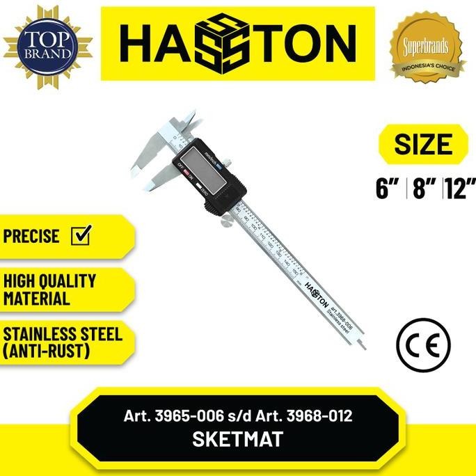 

Hasston Sketmat Besi Baja / Sigmat / Jangka Sorong (3965)