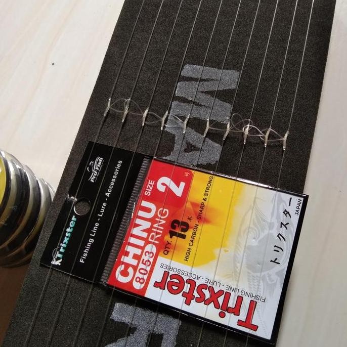 rangkaian kail ikan mas cabang 2 dan 3