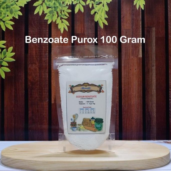 

Sodium Benzoate Puroxs ex Holland / Natrium Benzoate Puroxs 100 Gram