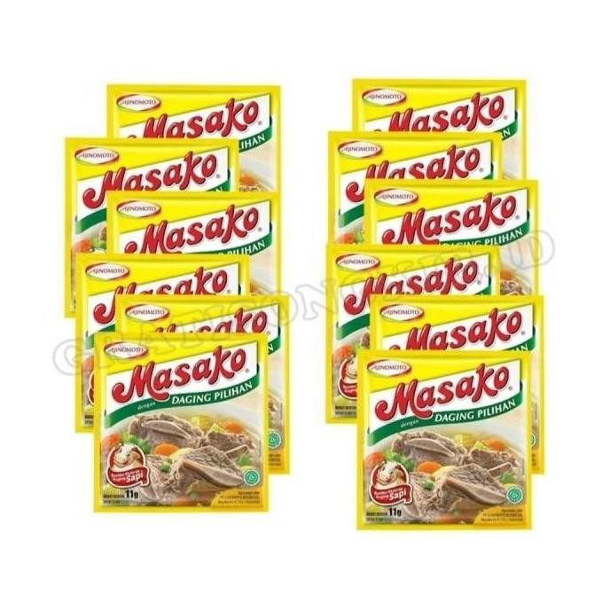 

masako ayam sapi renceng isi 12 sachet