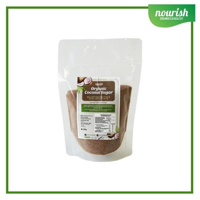 

Nourish Indonesia, Organic Coconut Sugar 250gr