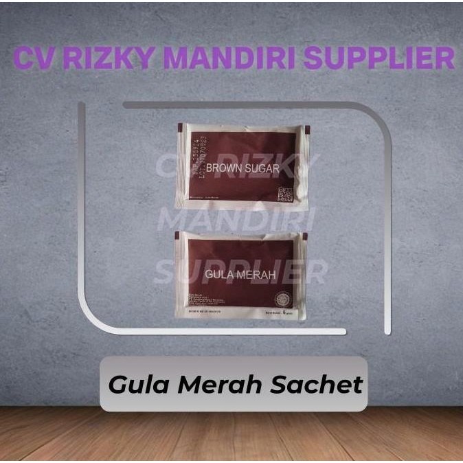 

gula merah sachet / brownsugar sachet