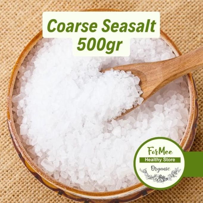 

500gr Garam Laut Kasar / Coarse Sea Salt / Seasalt