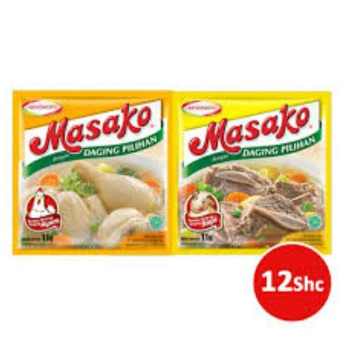 

Masako Ayam 11 Gram - Kemasan Praktis 12 Sachet - sapi