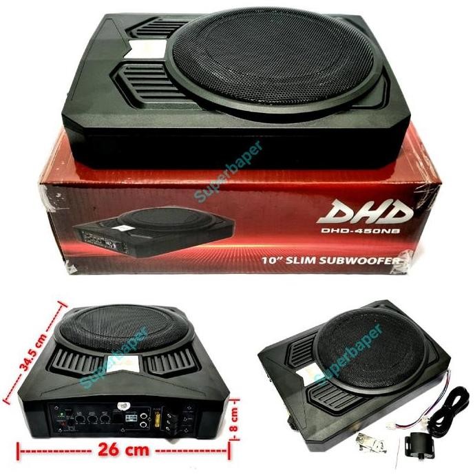 Subwoofer Kolong Aktif Underseat DHD-450NB