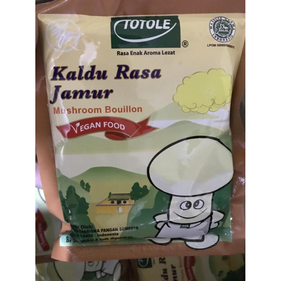 

Kaldu jamur totole 80gr penyedap masakan