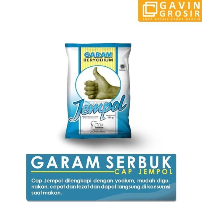 

Garam Cap Jempol 250 g lengkap dengan Yodium