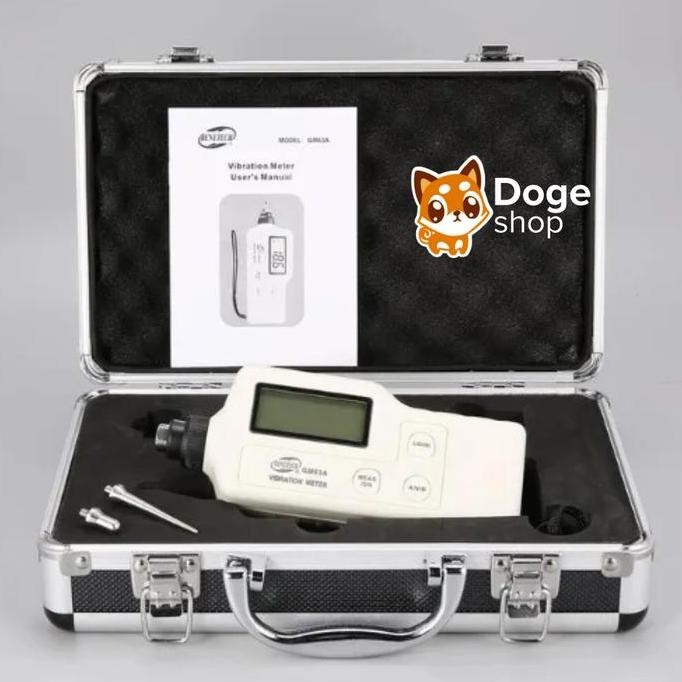 Benetech GM63A Vibration Meter Vibrometer Analyzer Acceleration LED Digital