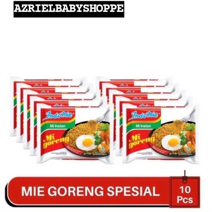

INDOMIE GORENG PAKET 10 PCS MURAH FREE BUBLE WRAP +BOX KARDUS