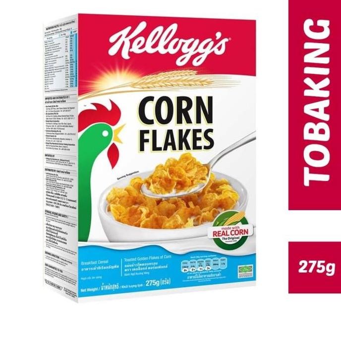 

Corn Flakes Kelloggs 275 gr sereal jagung kellogg's kelog