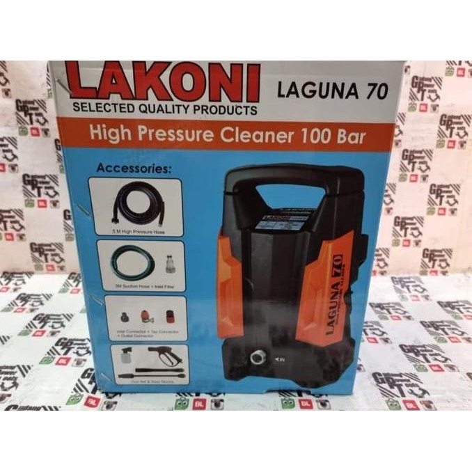 MESIN STEAM CUCI MOBIL JET CLEANER LAKONI LAGUNA 70 - 19F0 - LAGUNA 70, LAGUNA70STD ORIGINAL DAN TER