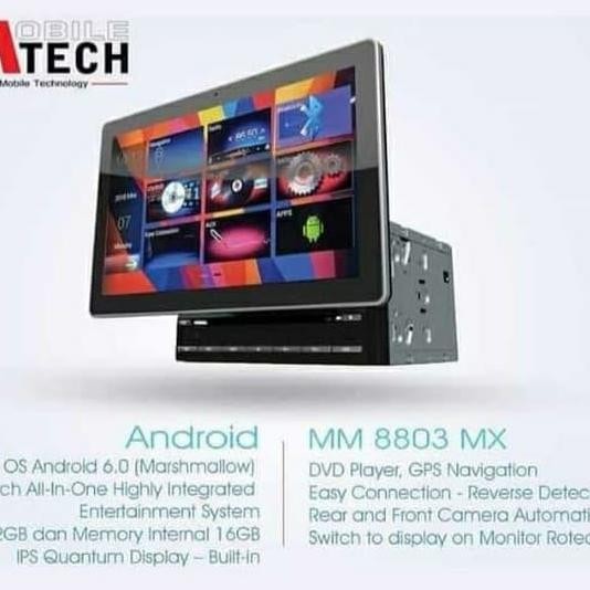 // Mtech Android Mm 8803Mx Layar 10Inc //