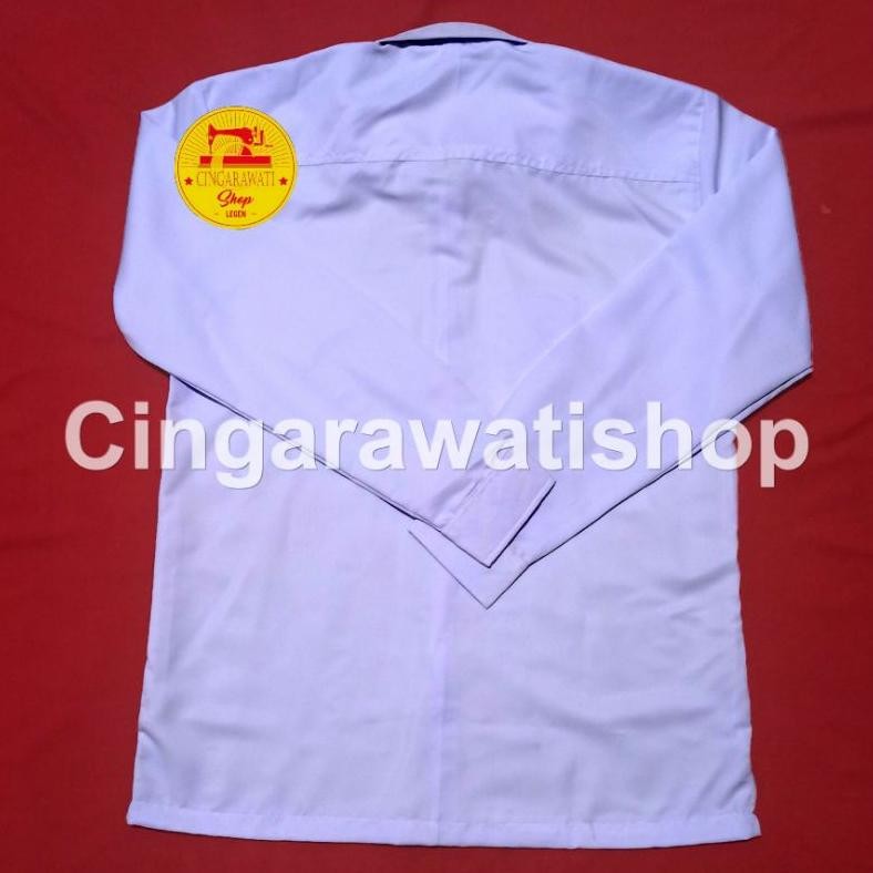 Baju Dinas Pdh Putih Pria Seragam Pns Putih Pria Baju Putih Pns Kerah Dalam Hitam Baju Pns Putih Len