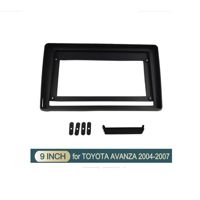 Promo FRAME head unit android 9 inch TOYOTA AVANZA 2004 - 2007 2009 - 2014 COD
