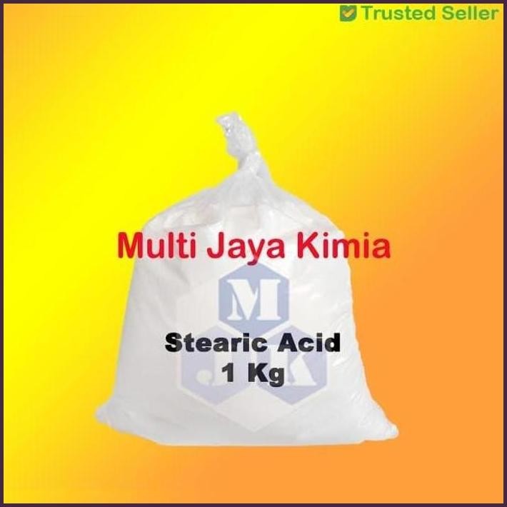 

NEW STEARIC ACID / ASAM STEARAT 1KG EX LOKAL TERLARIS