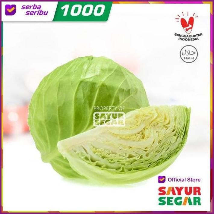 

STOCK READY KUBIS / KOL SAYUR [500G] FRESH TERBARU
