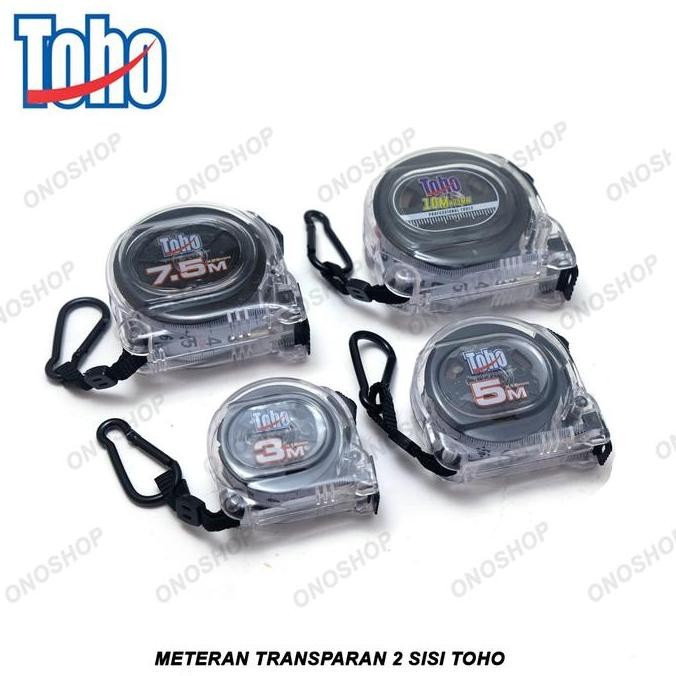 

Materan Transparan 2 Sisi TOHO - 7,5 Meter x 25 mm