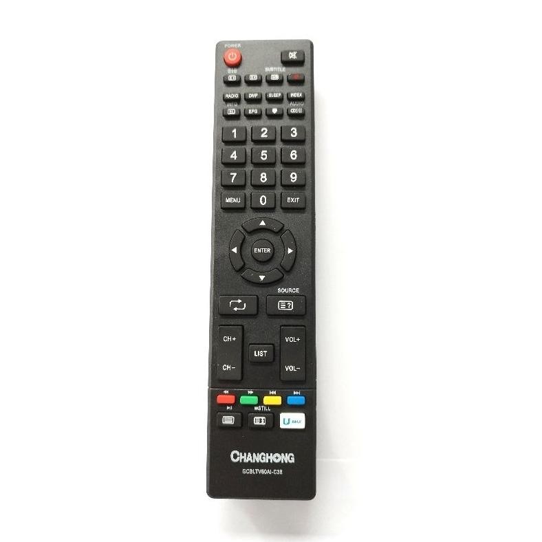 TERMURAH REMOT REMOTE TV CHANGHONG GCBLTV60AI-C38 FOR L32H1 L32G3 LED CHANGHONG Siap kirim