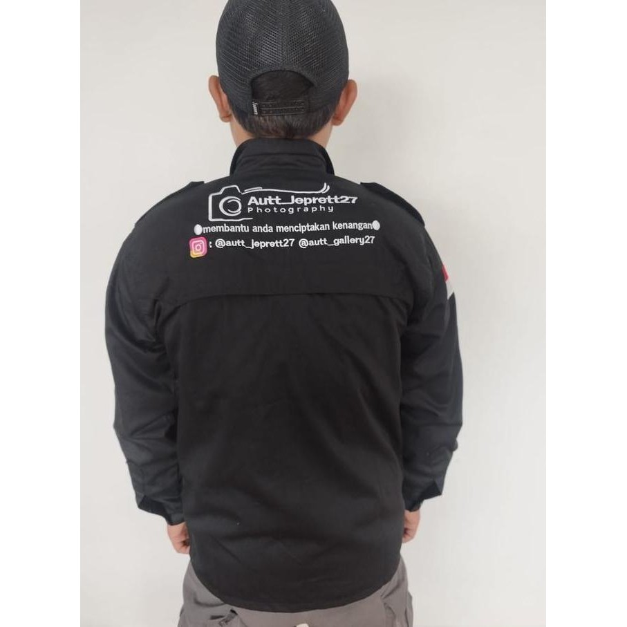 Murah Custom Bordir Rompi  Tactical / Bordir Komputer / Bordir Rompi Kerja Kualitas Terbaik Kain Nya