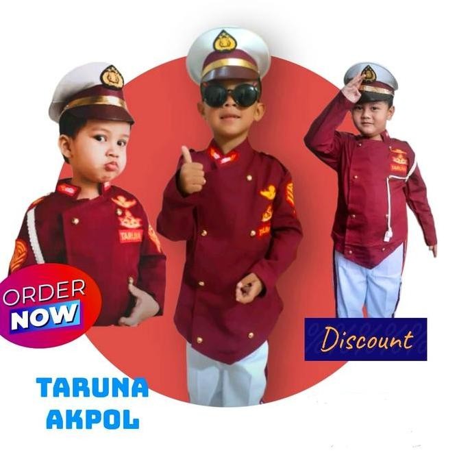Baju Setelan Anak Taruna Akpol Baju Profesi Taruna Akademi Kepolisian