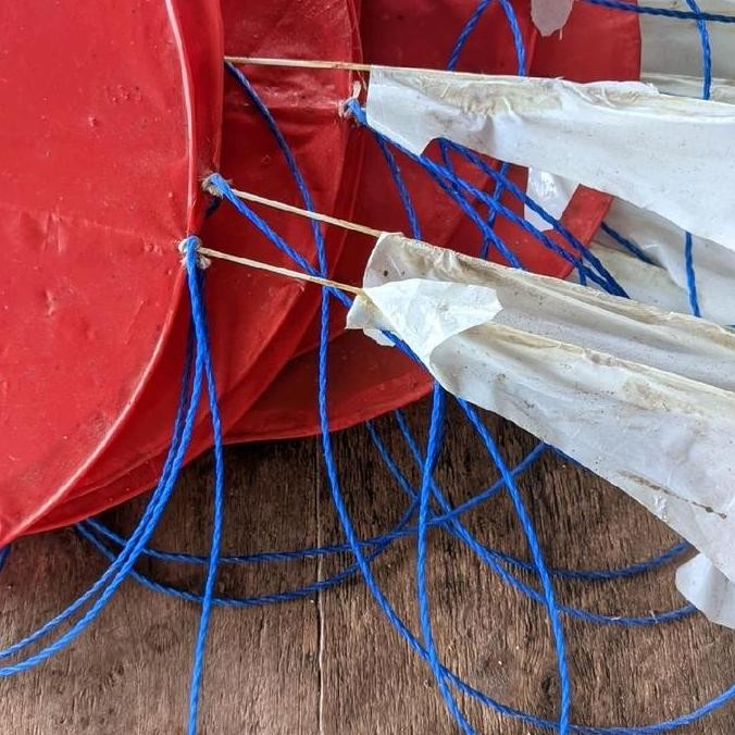 layangan naga dm 20 ful fiber, plastik