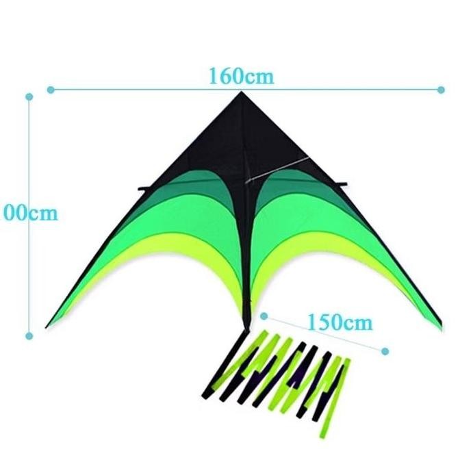 Layangan Bapangan Layang Layang Besar Parasut