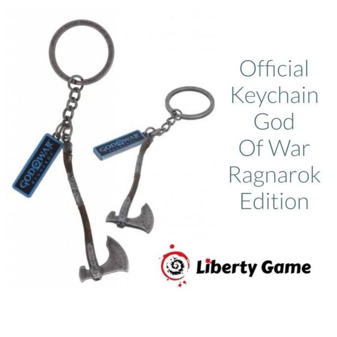 Official Keychain God Of War Ragnarok Edition