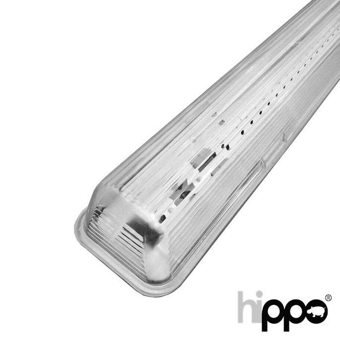 Sinte Kap Lampu Tl Waterproof 2X36W Rumah Lampu Neon Outdoor Hippo